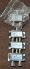 New LOT of 4 BZT G687 658D 2 Way Splitters 5-2400Mhz  Power Pass