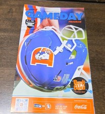 DENVER BRONCOS 2026 GAMEDAY POSTER PROGRAM SEATTLE SEAHAWKS TNF OCT 15 FREE SHIP