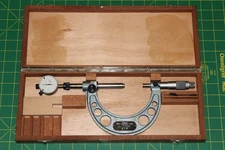 Tesa Isomaster ABY series Indicating Micrometer 0-4" Adjustable