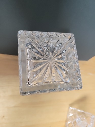 VTG 1960s "Brittany" Whiskey Decanter by Bohemia Crystal - Picture 8 of 11