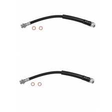 Juego de 2 mangueras hidráulicas de freno delantero Sunsong para Chevrolet Caprice 1991-1992