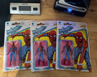 Spider-Man Super Hero Marvel Comic Lot x3 Toy Figure Heroes Kenner Hasbro GIFT