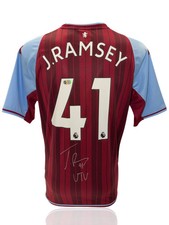 JACOB RAMSEY SIGNED ASTON VILLA 2021/22 HOME SHIRT (ACG CERT AG17499)