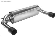 Bastuck Duplex Racinganlage ab Kat BMW F33 F36 2.0 ab 2015 + 3.0 je 90mm Carbon