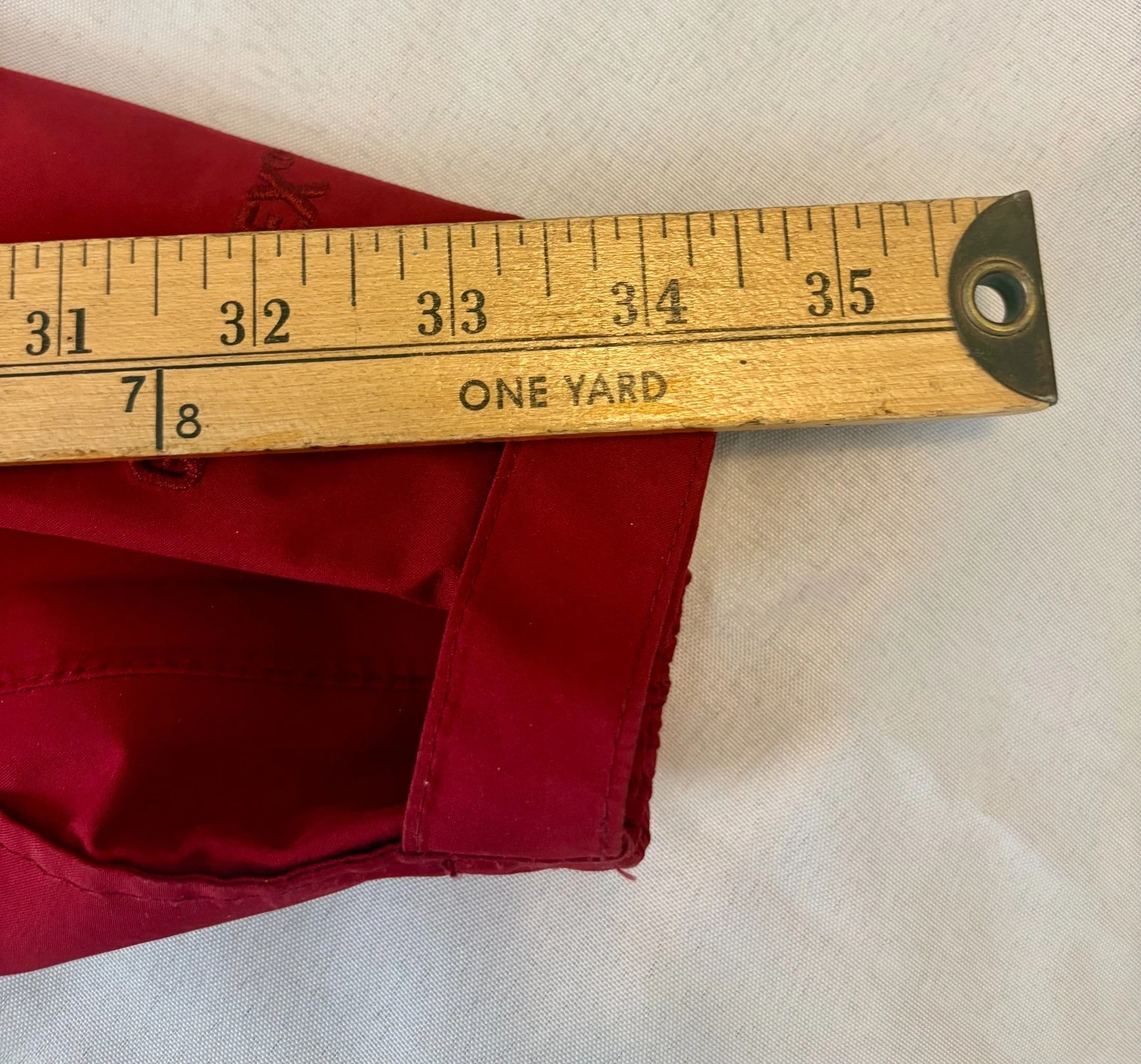 Cabelas Goretex Jacket Mens XL Red Rain Waterproof Parka Full Zip Hooded - product detail image 14