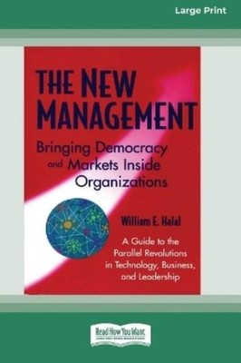 William E Halal The New Management (Taschenbuch)
