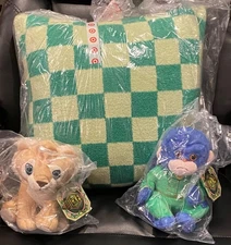 NWT Wicked Costume Designer Tazewell Target ELPHABA Pillow & PLUSH MONKEY & LION