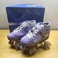 PACER COMET LITES Roller Skates Purple Model P971G Youth Size 3 Light Up Wheels
