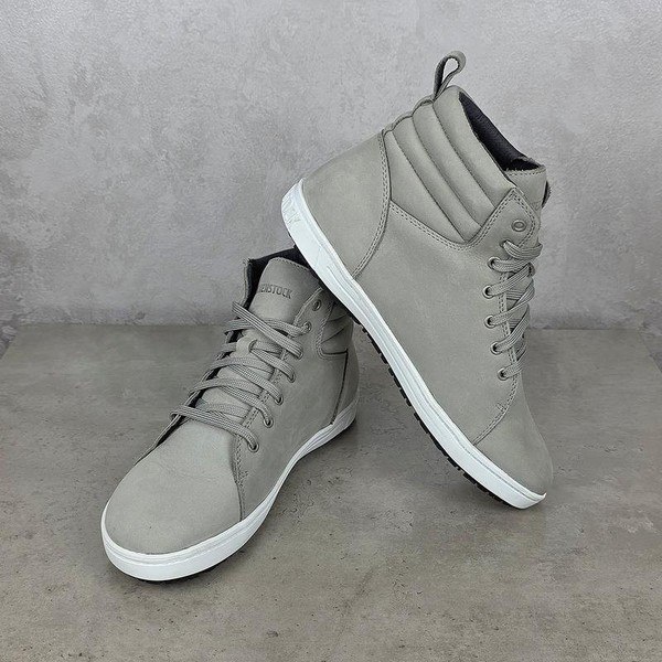 Women Birkenstock Boots Grey Nubuck 41