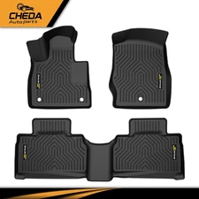 All Weather TPE Car Liners 3D Molded Floor Mats Fit For 2020-2024 Ford Explorer