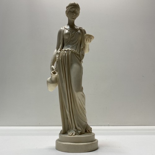 A. Santini Statue. Greek Goddess Hebe. 16 inch Tall Figurine ...