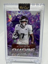 KC Concepcion 1/2 Alumination Smashing 2026 Wild Card Just the Hits Rookie NFL. rookie card picture