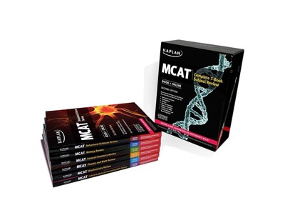Kaplan MCAT Prep Complete 7-book Subject Review Set Second Edition 2nd Ed Test