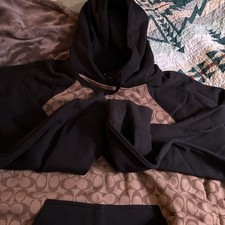 COACH Signature Hoodie Men's Size xxl Khaki Signature cotton