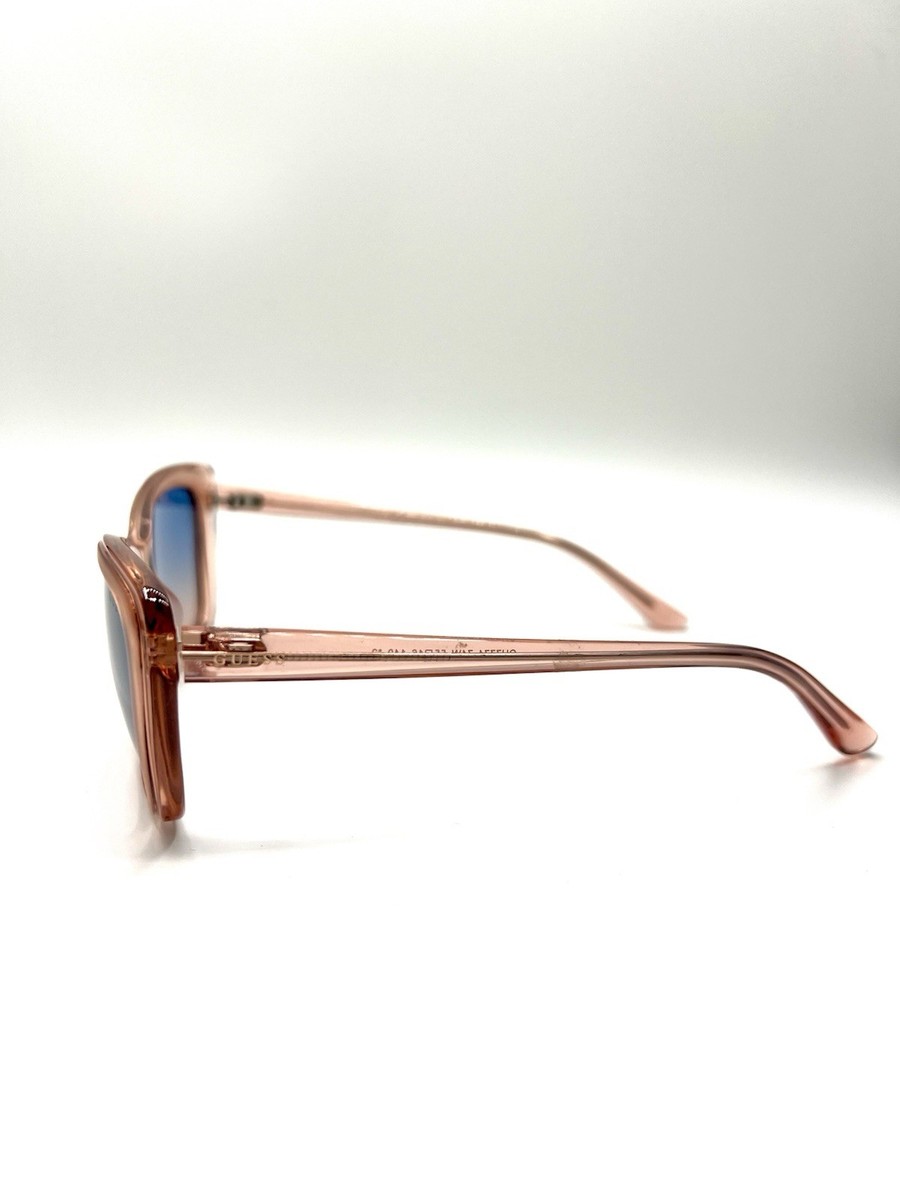 Guess GU7774 74W Cat Eye Crystal Pink Sunglasses 55-16-40  display picture 1