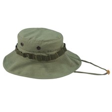 Rothco Vintage Tactical Vietnam Style Boonie Hat Olive Drab Rip-Stop Cotton 5910