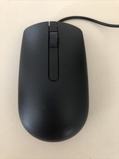 Dell Optical Mouse Black USB Scroll Wheel Genuine MS116 CN-065K5F for PC Laptop