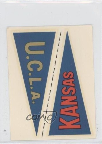 Kansas [U.C.L.A.] 1960 Fleer College Pennant Decals card
