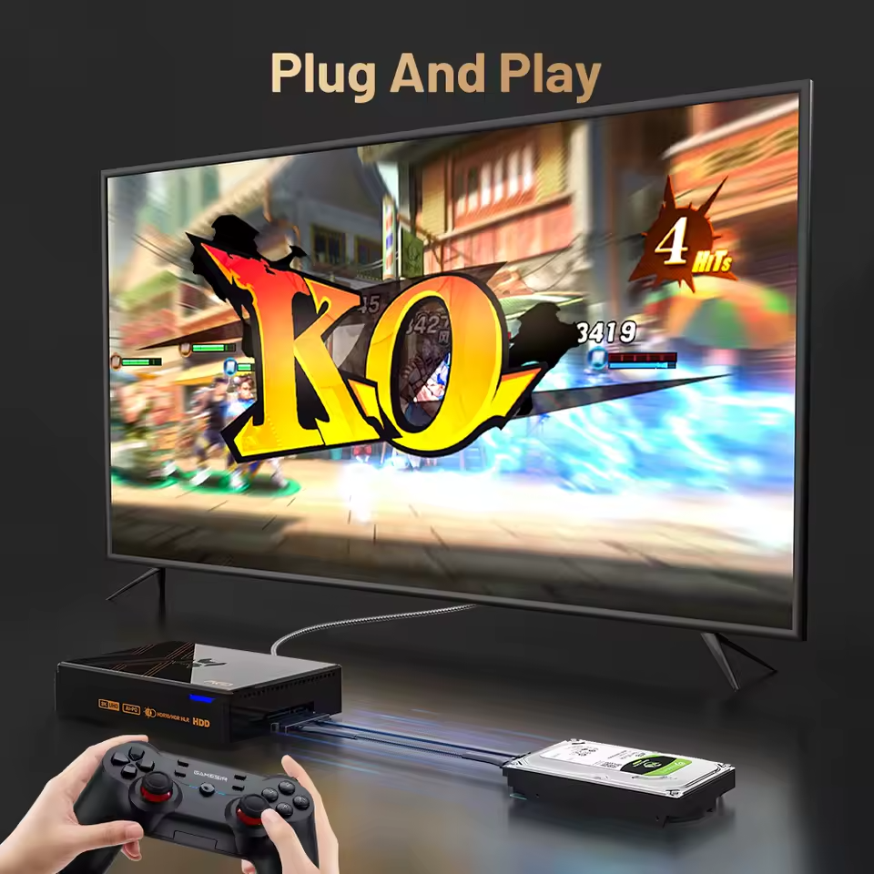 Ebay Console Kinhank Super Console X5 PRO Retro Video Game RK3588 8GB DDR4 4TB 16000 ...