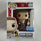 Funko Pop! 203 WWE John Cena with Spinner Title Belt Limited Walmart Exclusive