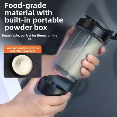 Post-Workout Recovery Protein Shaker One-Touch Bedienung 600ml Fassungsvermögen