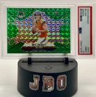 2024 Panini Mosaic Bo Nix Rookie Green Prizm #271 RC (PSA 9)