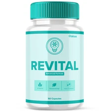 Revital Capsules, Advanced Formula for Health & Wellness Pills (60 Capsules)
