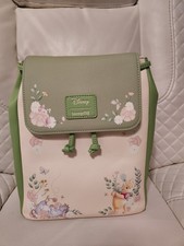 Loungefly Disney Winnie The Pooh Botanical Florals Flap Mini Backpack