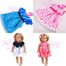 Wholesale 4 pcs Doll Dresses Grown for 18" BJDDoll outfits