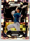 Cole Young 2024 Panini Prizm Premium Prizms 257 #/199 Seattle Mariners