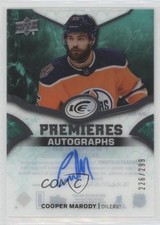 2018-19 Upper Deck Ice Premieres 226/299 Cooper Marody #IPA-MA Auto 2d8