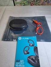 JLab Go Air Sport True Wireless Bluetooth Earbuds - New - Open Box - Never Used