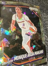 2025 Panini Prizm WNBA - Monique Akoa Makani #98 Ice Prizm (RC)