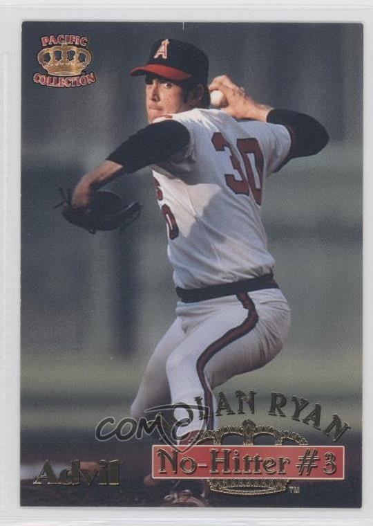 1996 Pacific Crown Collection Advil Nolan Ryan Nolan Ryan #7 HOF fm0