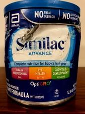 Similac AdvancedOptiGRO Infant Baby Formula  12.4 oz Exp: 5/28 Damaged