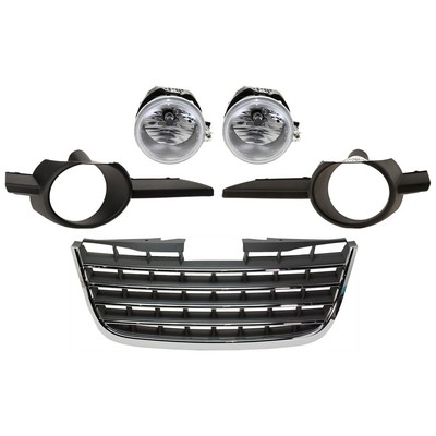 Grille Grill for Chrysler Town & Country and 2008-2009