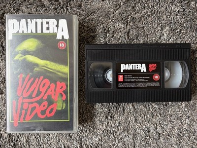Pantera Vulgar Video VHS +RAR+