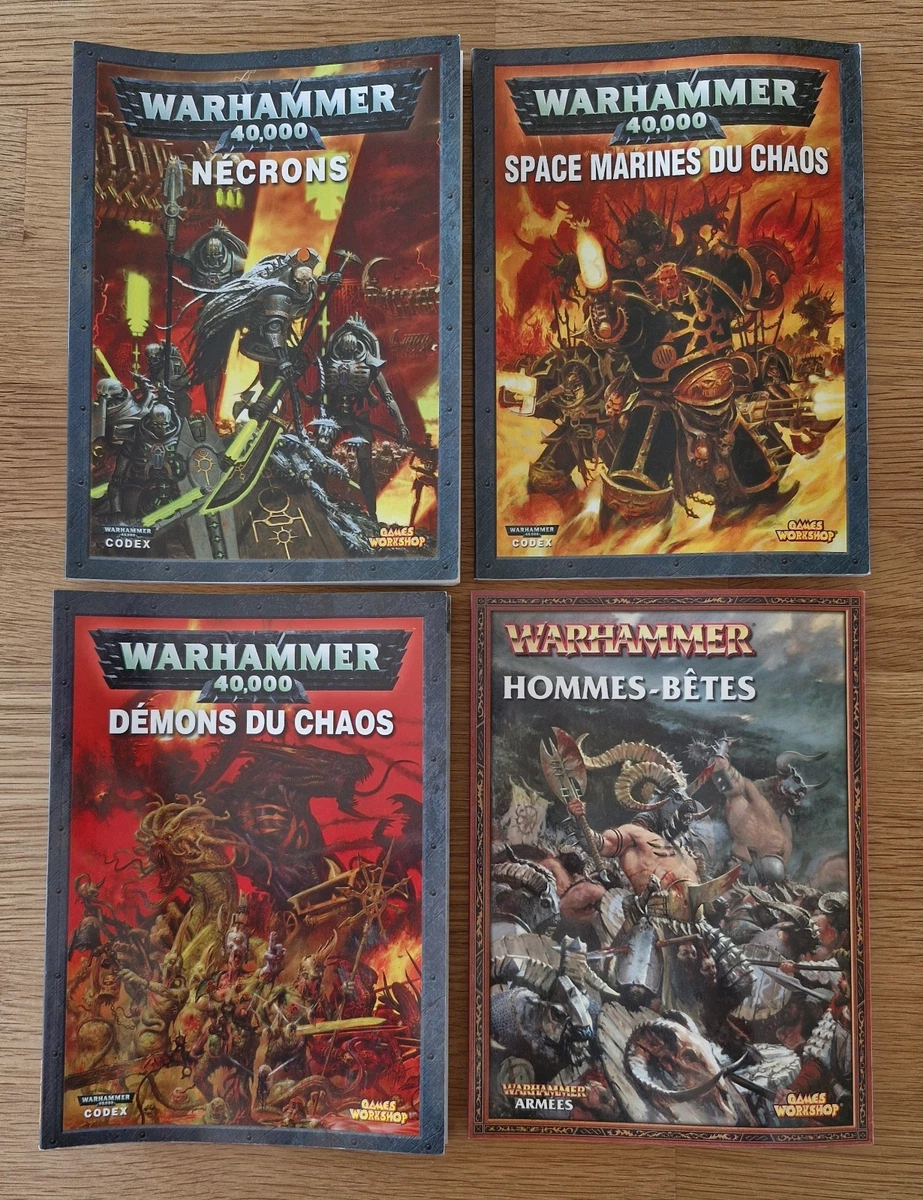 Codex Chaos Warhammer 40000 - Édition 1996 En Français, Très Rare