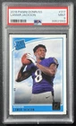 LAMAR JACKSON PSA 9 2018 PANINI DONRUSS #317 RATED ROOKIE RC RAVENS 993