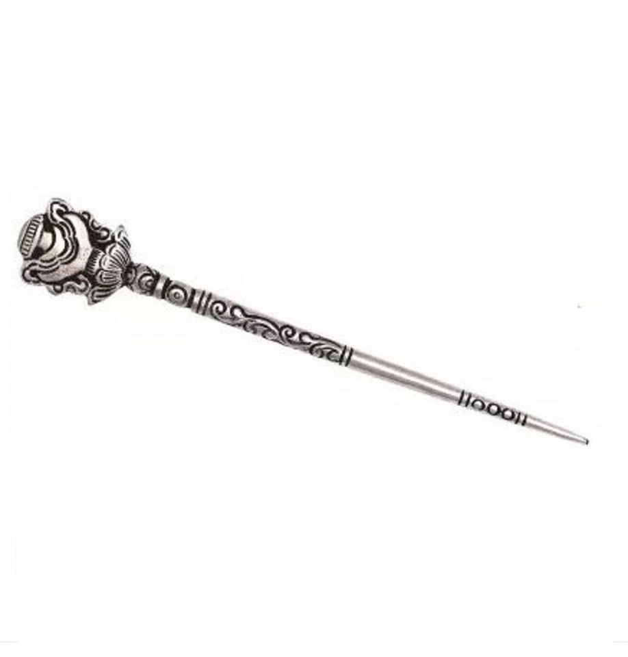 @ Moño para mujer Juda de acero inoxidable con patrón tribal de metal D783 Foto 4 de 4