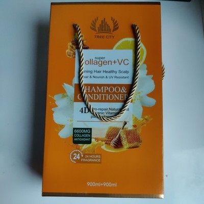 Tree City Super Collagen+VC Shampoo Conditioner X 2 900M Flaschen