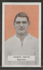 B.A.T.-FAMOUS FOOTBALLERS 1925 (SET 3)-#47- BOLTON - JOSEPH SMITH