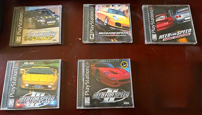 PlayStation 1 Need for Speed Collection   Tested & CIB
