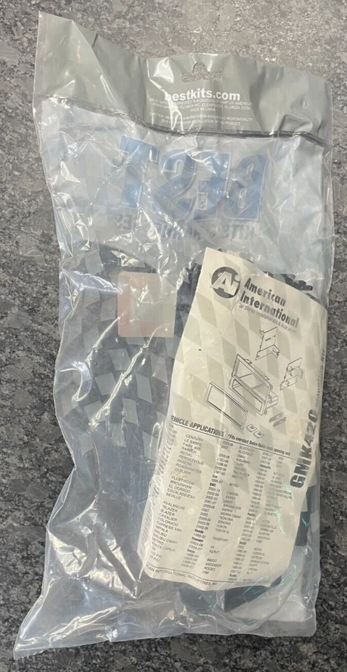 Best Kits BKGMK420 Single DIN Installation Kit - Image 3 of 4