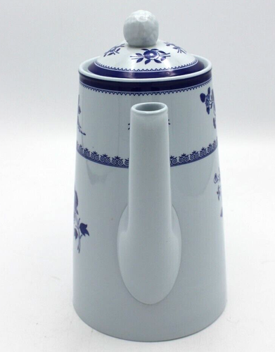 Spode Gloucester - Blue Coffee Pot Y2989 - Picture 3 of 9