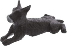 AREOhome 3540-13 Terrier Door Wedge, Antique Brown, 6.5-Inch Length, Cast Iron