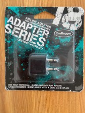 ADAPTER SAMOLOTOWY DO SŁUCHAWEK STEREO / EARHUGGER -- EHA-18 -- NOWY 