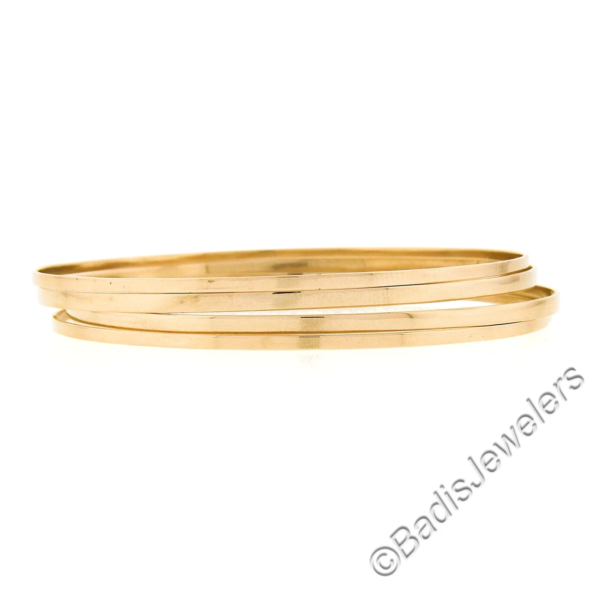 4 14k Yellow Gold 8.5