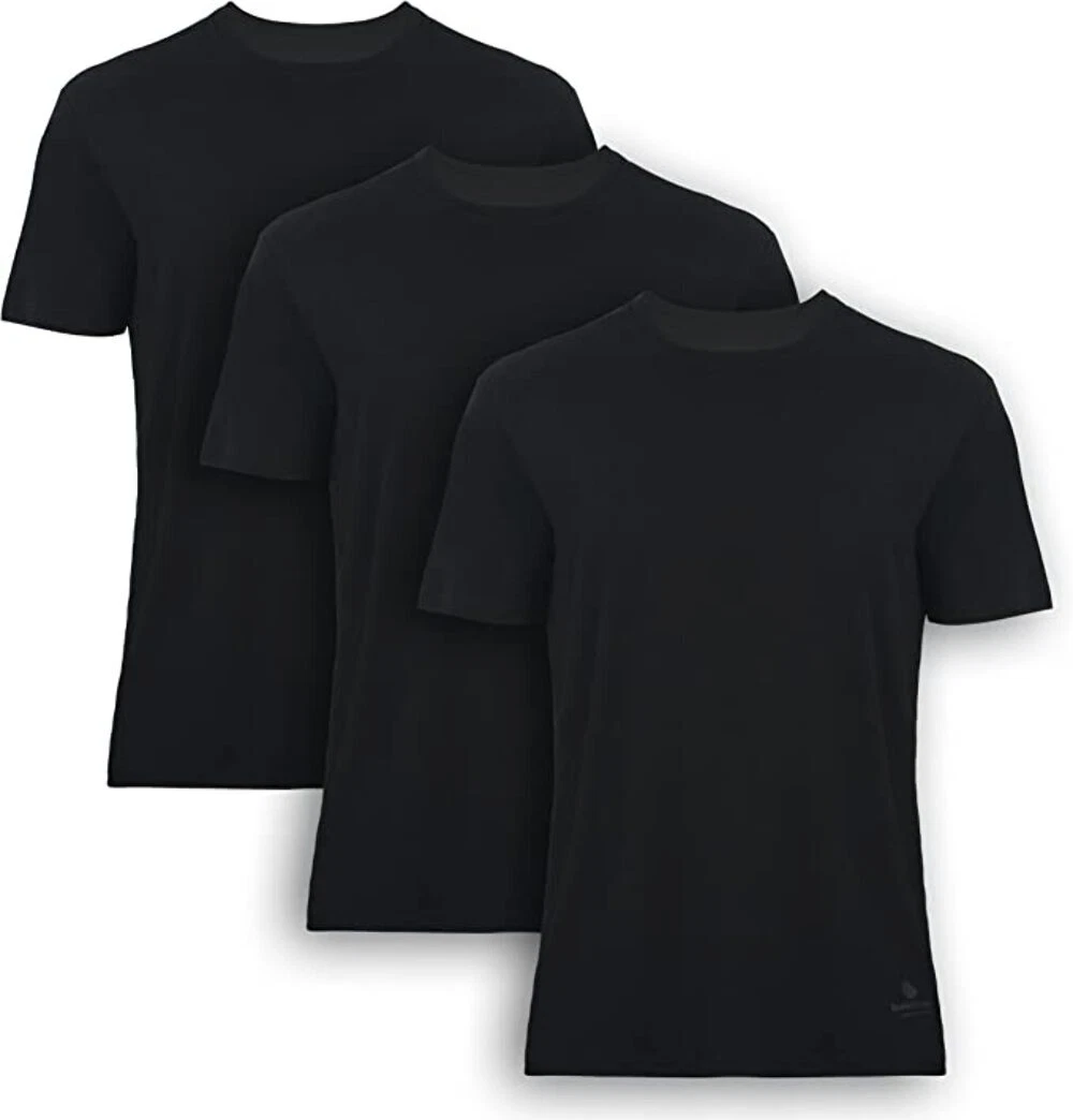 Men’s Bamboo Crew Neck Undershirts 3-Pack
Opens in a new window or tab