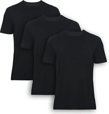 Men's Bamboo Crew Neck Undershirts (3-Pack)